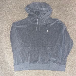 RALPH LAUREN POLO softie gray hoodie